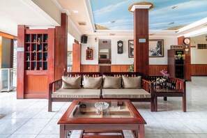 Sala de estar en el lobby