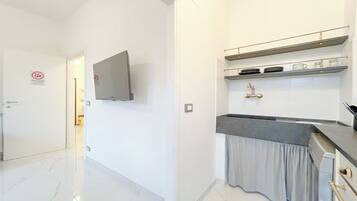 Familienapartment, Mehrere Schlafzimmer (Boccaccio) | Eigene Küche | Kühlschrank, Ofen, Herdplatte, Geschirrspüler