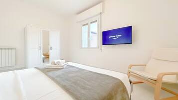 Familienapartment, Mehrere Schlafzimmer (Boccaccio) | 2 Schlafzimmer, Bettwäsche