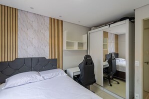 Apartment | 1 bedroom - Apto com Churrasqueira e Quadra no Real Parque (Sumare)