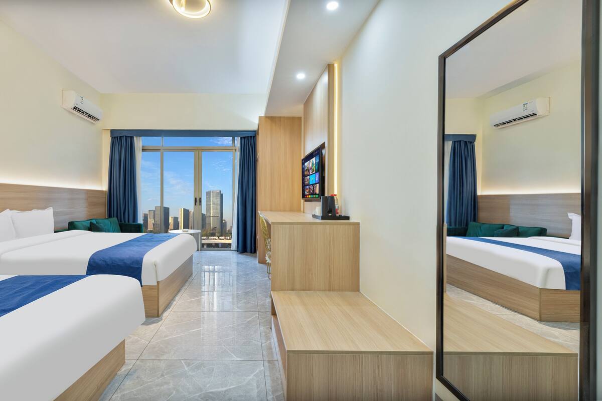 Elite Twin Room, Balcony, City View