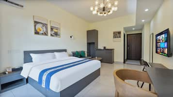 Habitación Elite doble, balcón, vistas a la ciudad