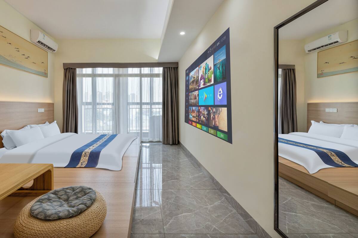 Japanese-style Double Room, Japanese Futon, Balcony, City View