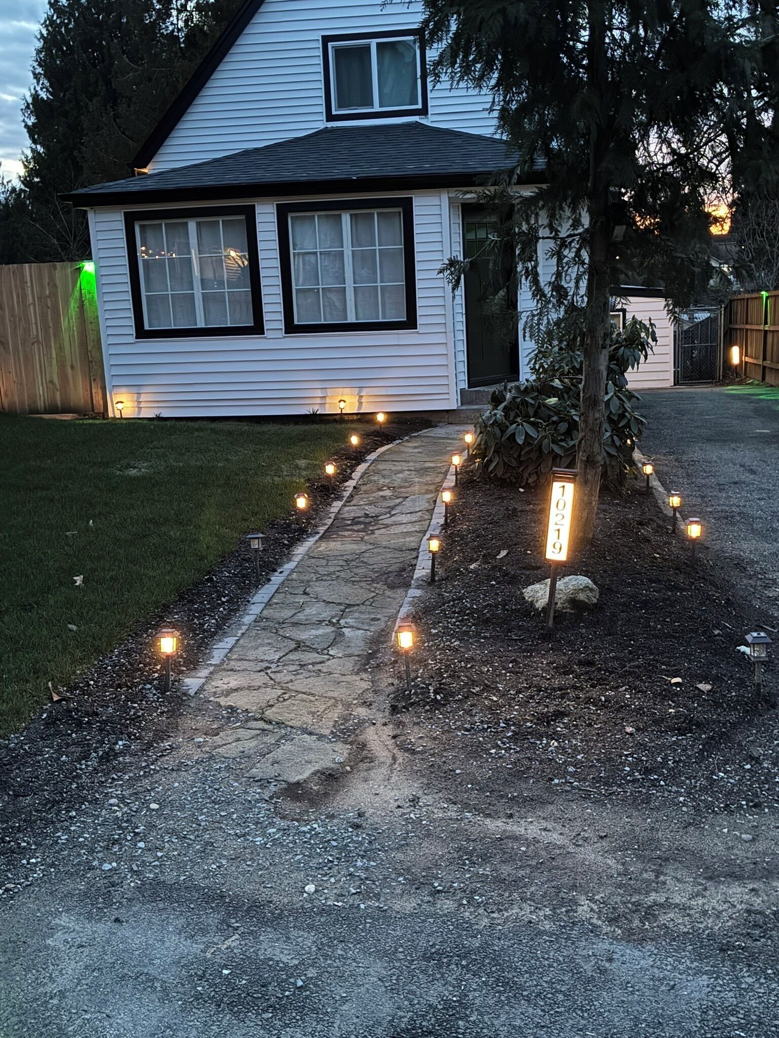 Overnatningsstedets område