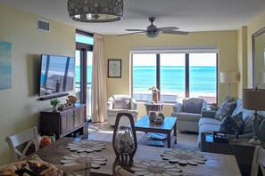 TV, books - Ocean-View Condo Steps to Cherry Grove Beach! (North Myrtle Beach)