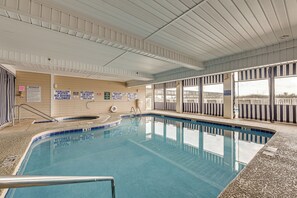 Pool - Ocean-View Condo Steps to Cherry Grove Beach! (North Myrtle Beach)