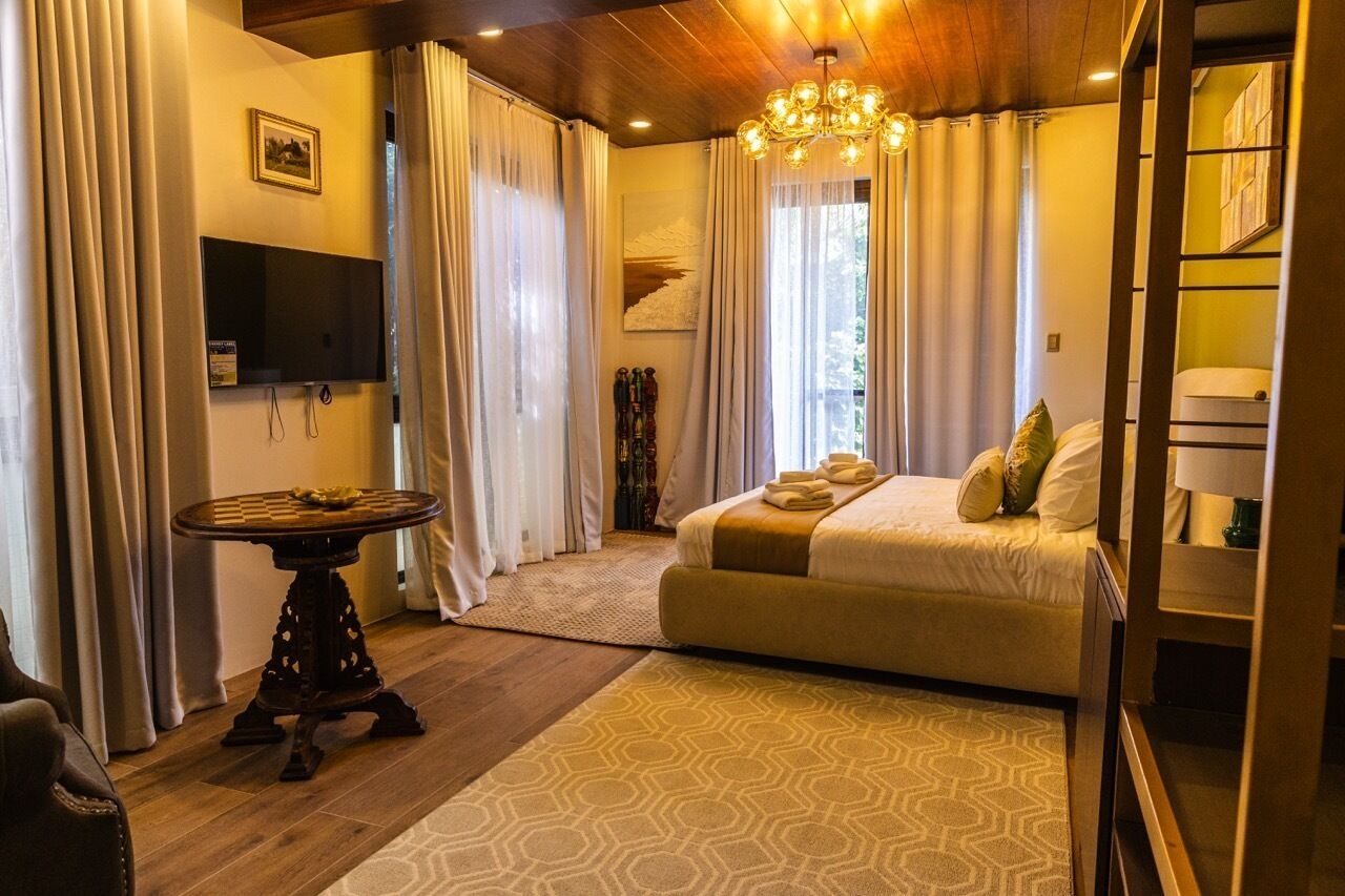 Luksusvilla, 3 soverom | Skrivebord, skrivebord for bærbar PC og wi-fi (inkludert)