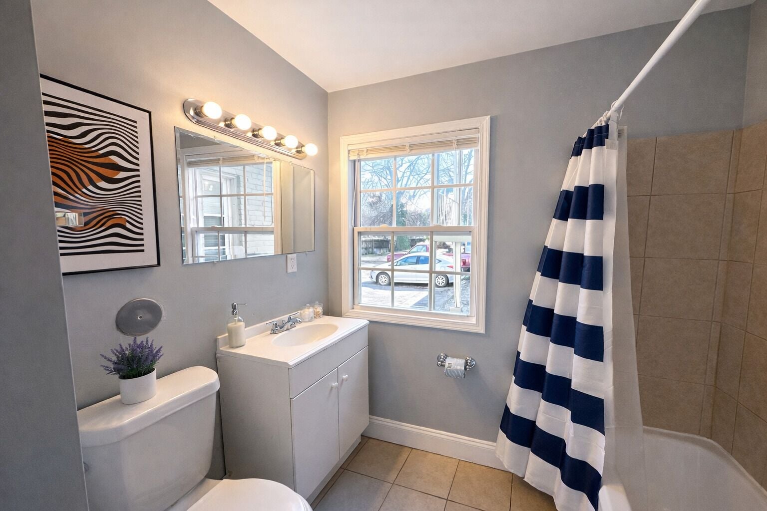 Towels, soap, toilet paper