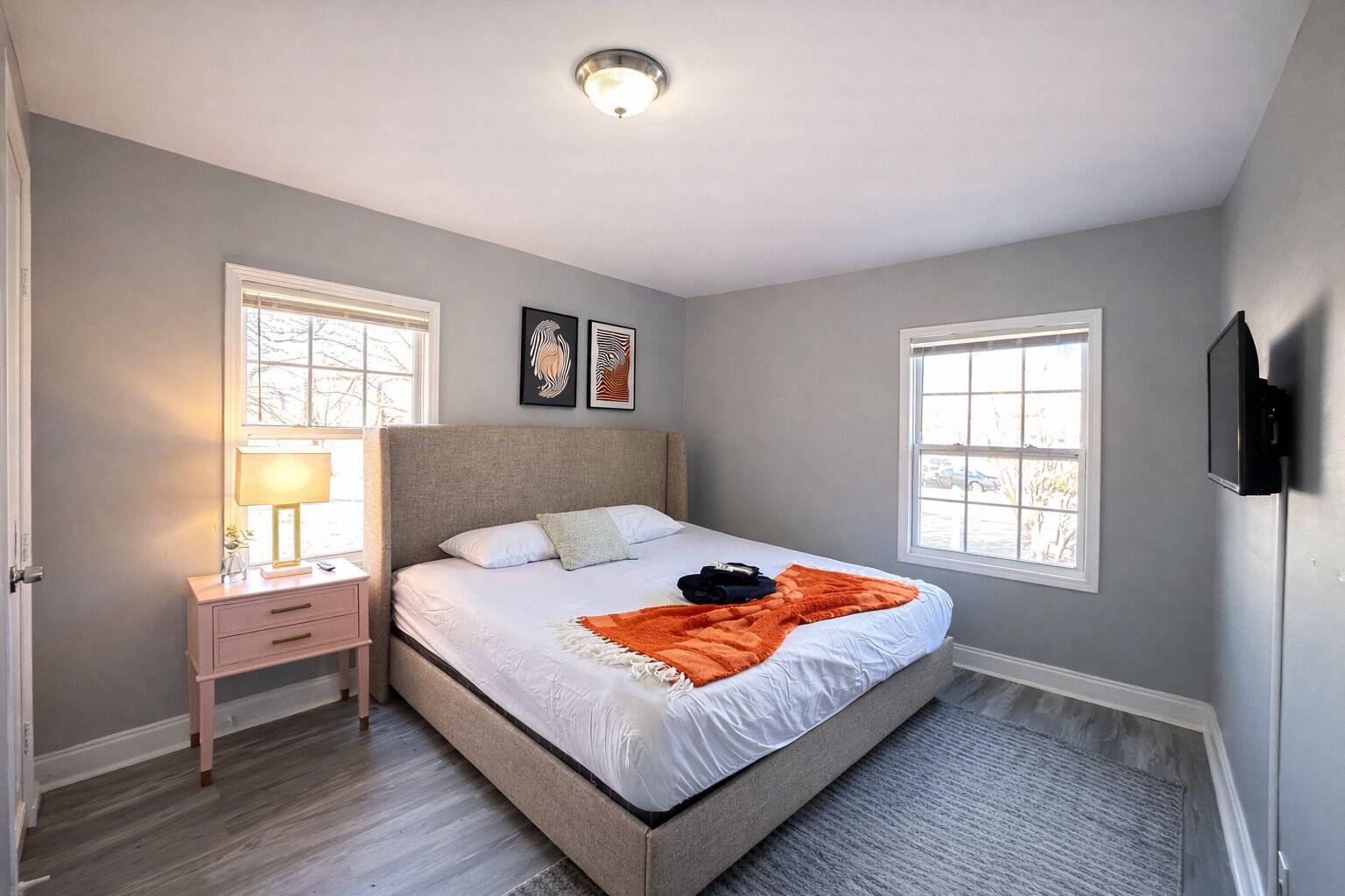1 bedroom, internet, bed sheets