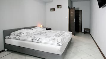 Dobbeltrom – comfort | Blendingsgardiner, strykejern/-brett og wi-fi (inkludert)