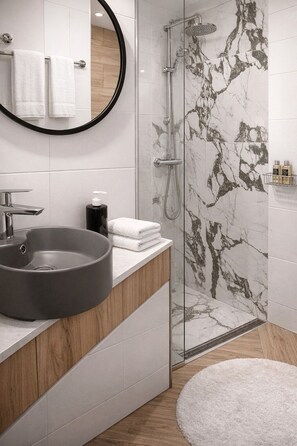 Tremannsrom – comfort | Bad