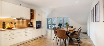 Appartement « Moselbude Kröv » avec vue sur la Moselle, sauna, terrasse, E-bikes inclus, barbecue