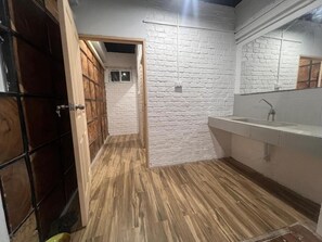 Male Dorm Bunker Bed | Bathroom - Patong Adventure Hostel (Patong)