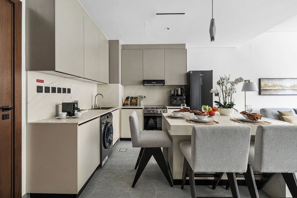 Apartamento Deluxe, balcón | Cocina privada