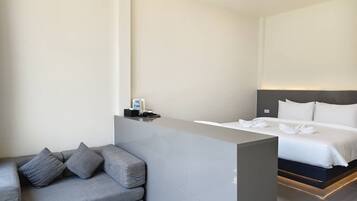 Een bureau, gratis wifi