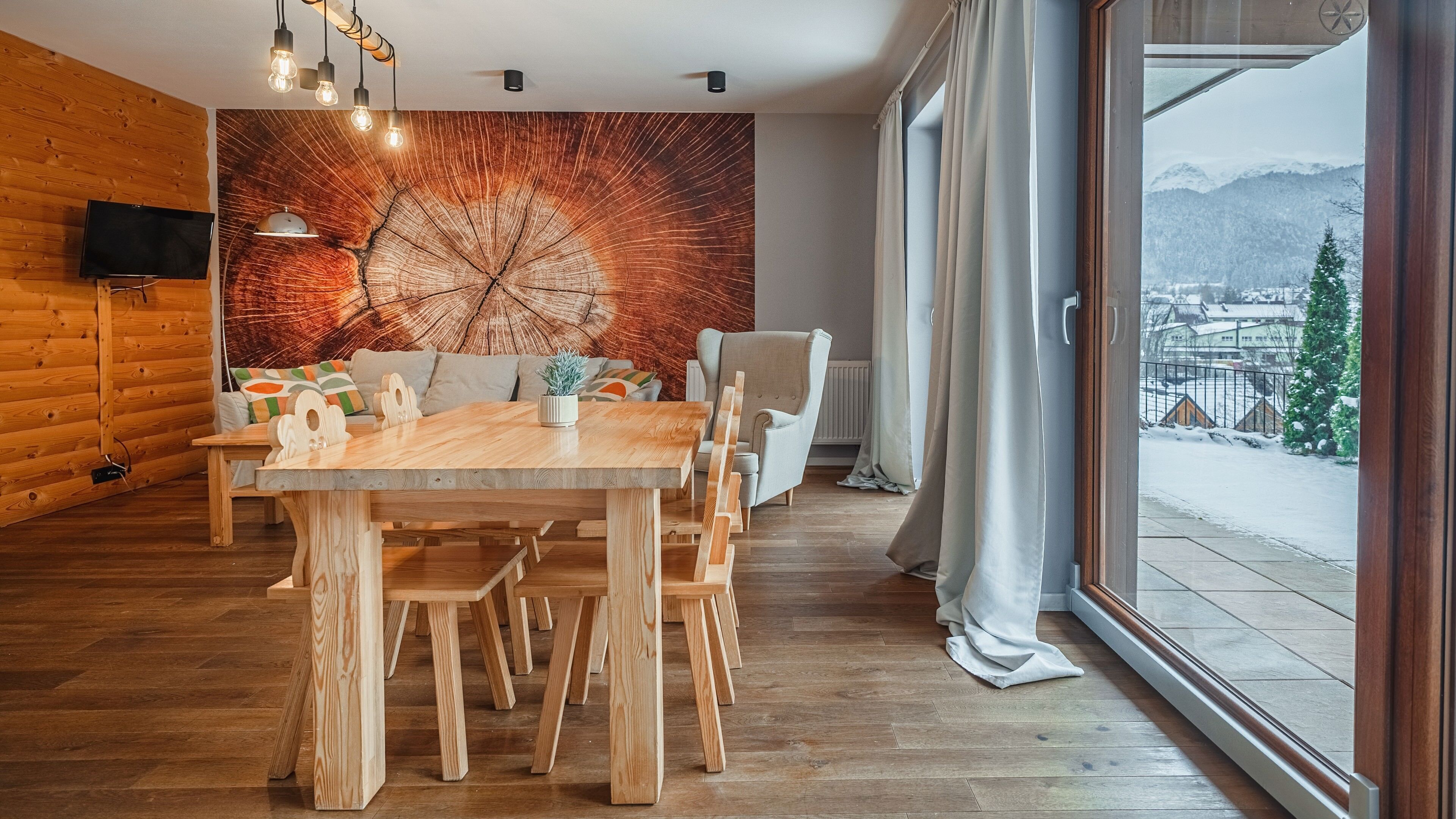 Apartament (2C) | Zona de menjador de l'habitació