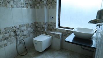 Familiesuite, byutsikt