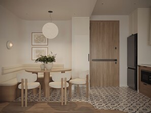 Articles gratuits dans le mini-bar, décoration personnalisée