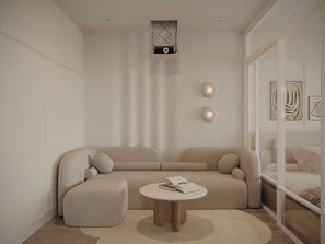 Articles gratuits dans le mini-bar, décoration personnalisée