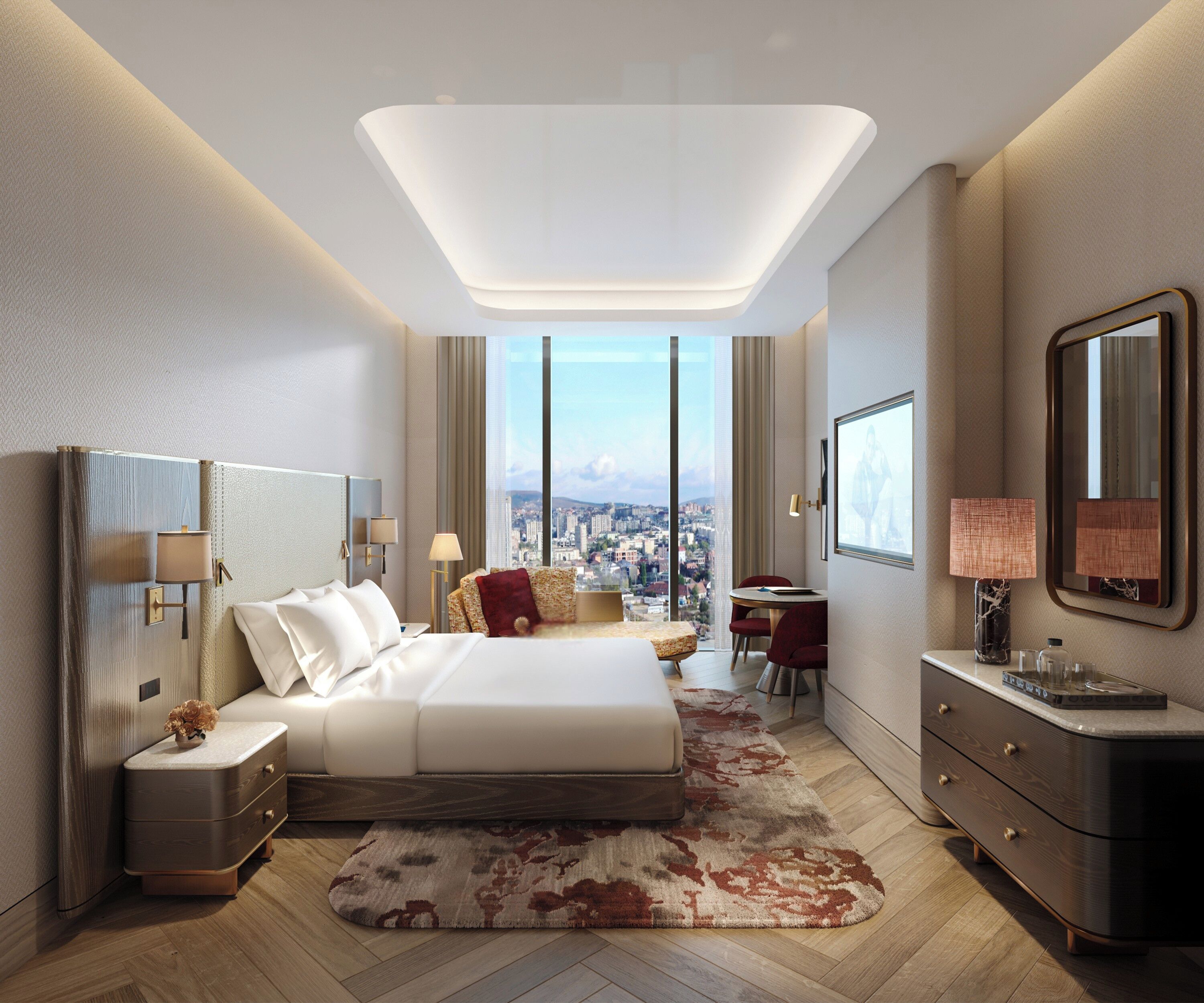 Minibar, in-room safe, blackout curtains, soundproofing