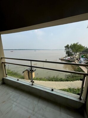 Premium Double Room, Balcony, River View | Property grounds - ICHHAMATI HOTEL AND RESTAURANT  (Taki)