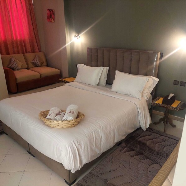 Deluxe Double Room, City View | Select Comfort beds, laptop workspace, free WiFi