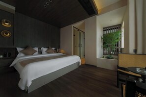 Luxury Suite, City View | Blackout drapes, free WiFi, bed sheets - Good Night Hotel (Zhangjiajie)