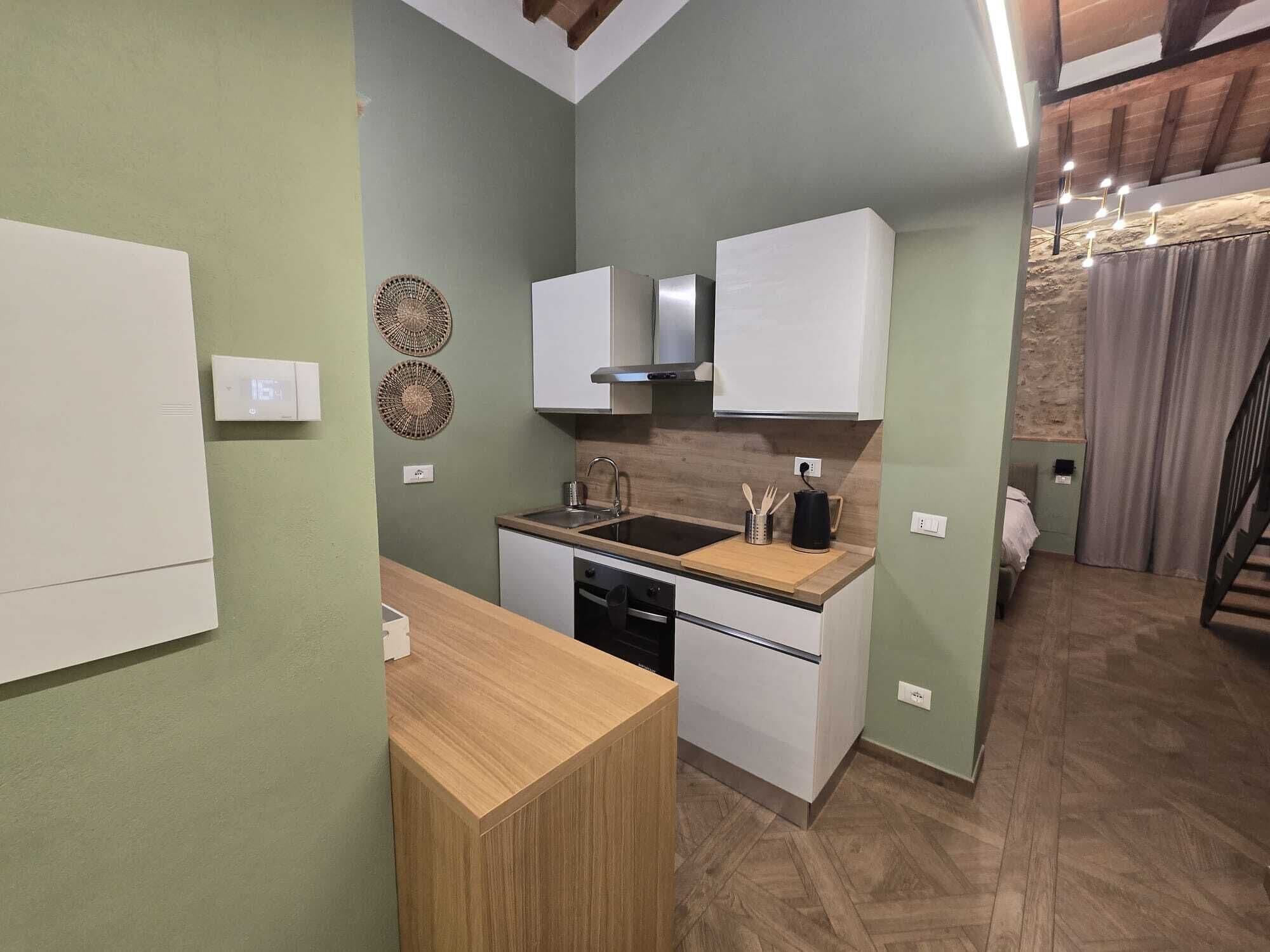 Suite monolocale Deluxe | Cucina privata