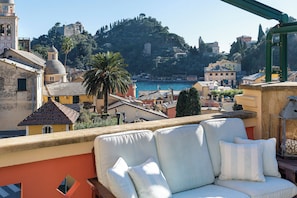 Apartment, 2 Bedrooms, Terrace, Sea View | Terrace/patio