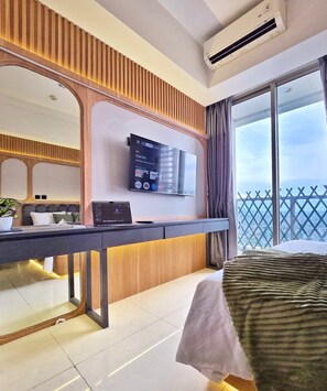 Studio, 1 chambre, vue ville | Vue de la chambre