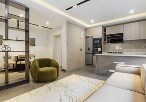 TV - AURA |  One Bedroom Apartment in Lekki Phase 1. (Lekki)