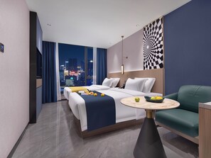 Kamar Twin Comfort | Wi-Fi gratis dan seprai linen