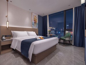 Comfort Double Room Single Use - Hiatu Hotel   Huidong Huangbu Branch (Huizhou)