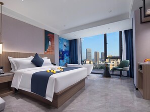 Superior Double Room Single Use - Hiatu Hotel   Huidong Huangbu Branch (Huizhou)