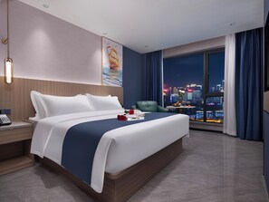 Comfort Double Room Single Use - Hiatu Hotel   Huidong Huangbu Branch (Huizhou)