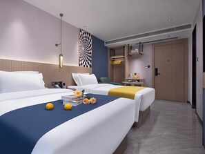 Comfort Twin Room - Hiatu Hotel   Huidong Huangbu Branch (Huizhou)