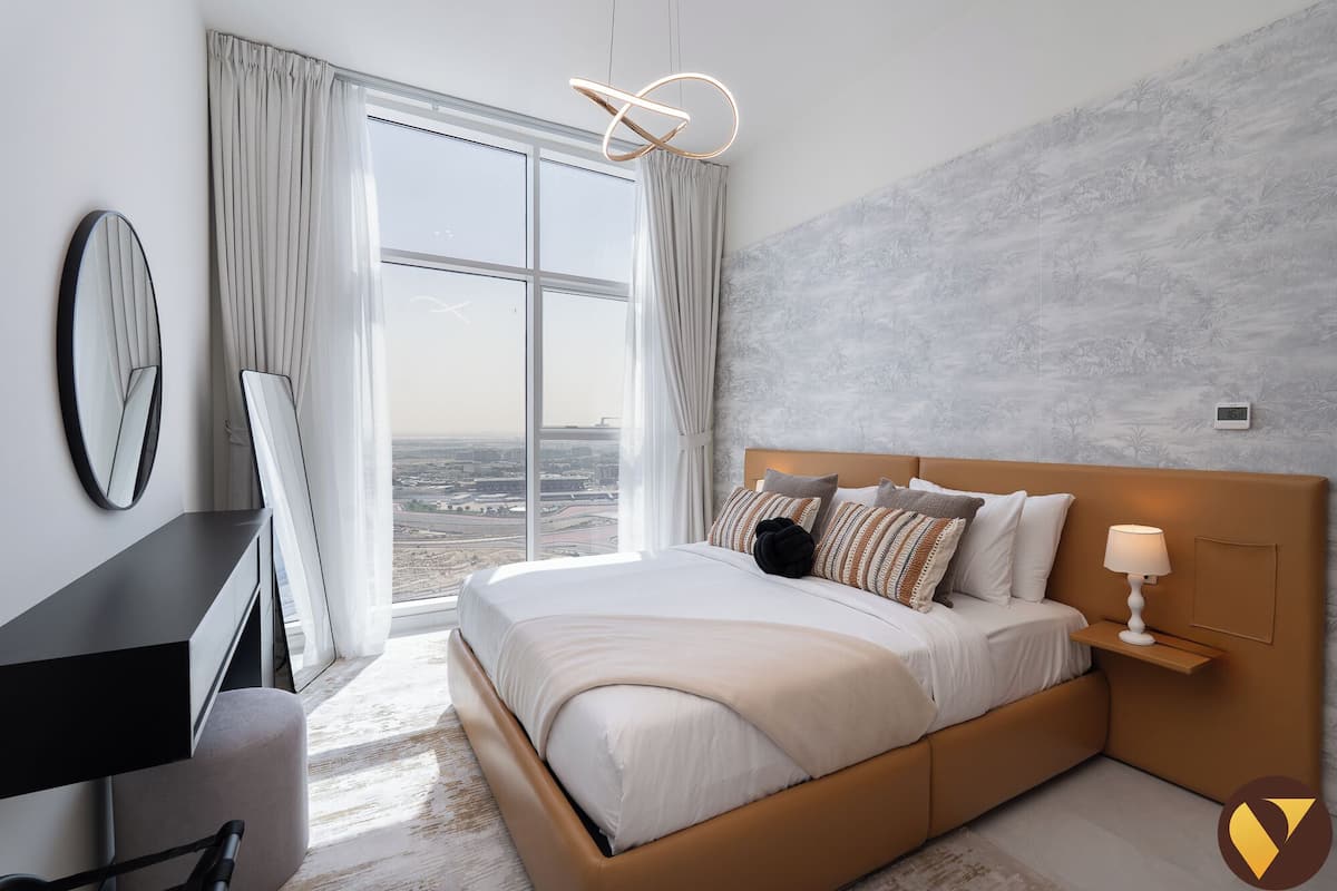 Standard-Apartment, 1 King-Bett und Schlafsofa, Balkon, Stadtblick | Bettwäsche aus ägyptischer Baumwolle, hochwertige Bettwaren, Zimmersafe