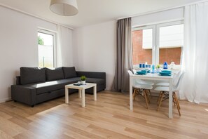 Living area - Apartinfo Apartments Blue Side Family (Gdańsk)
