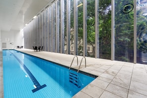 Apartment | Pool | Indoor pool, outdoor pool - Bright 1-bed Retreat in Charlotte Towers (Brisbane)