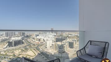 Standard Apartment, 1 King Bed with Sofa bed, Balcony, City View | Balcony view