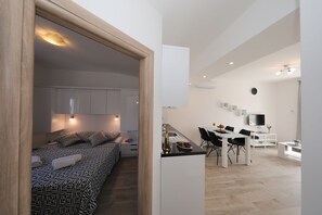 Internet, bed sheets - Apartment for 4 people with mountain view and pool use (Seline)