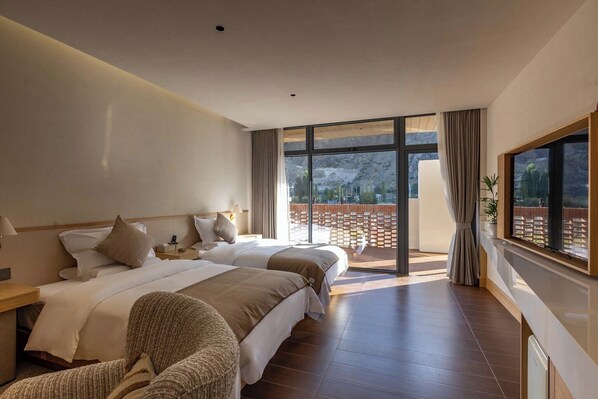 Habitación Prestigio con 2 camas individuales, vista a la colina | Vista desde la habitación