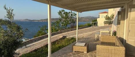 Suite Deluxe, vue mer | Terrasse/Patio