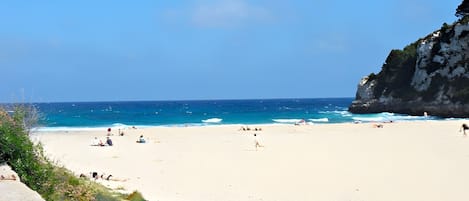 Tæt på stranden