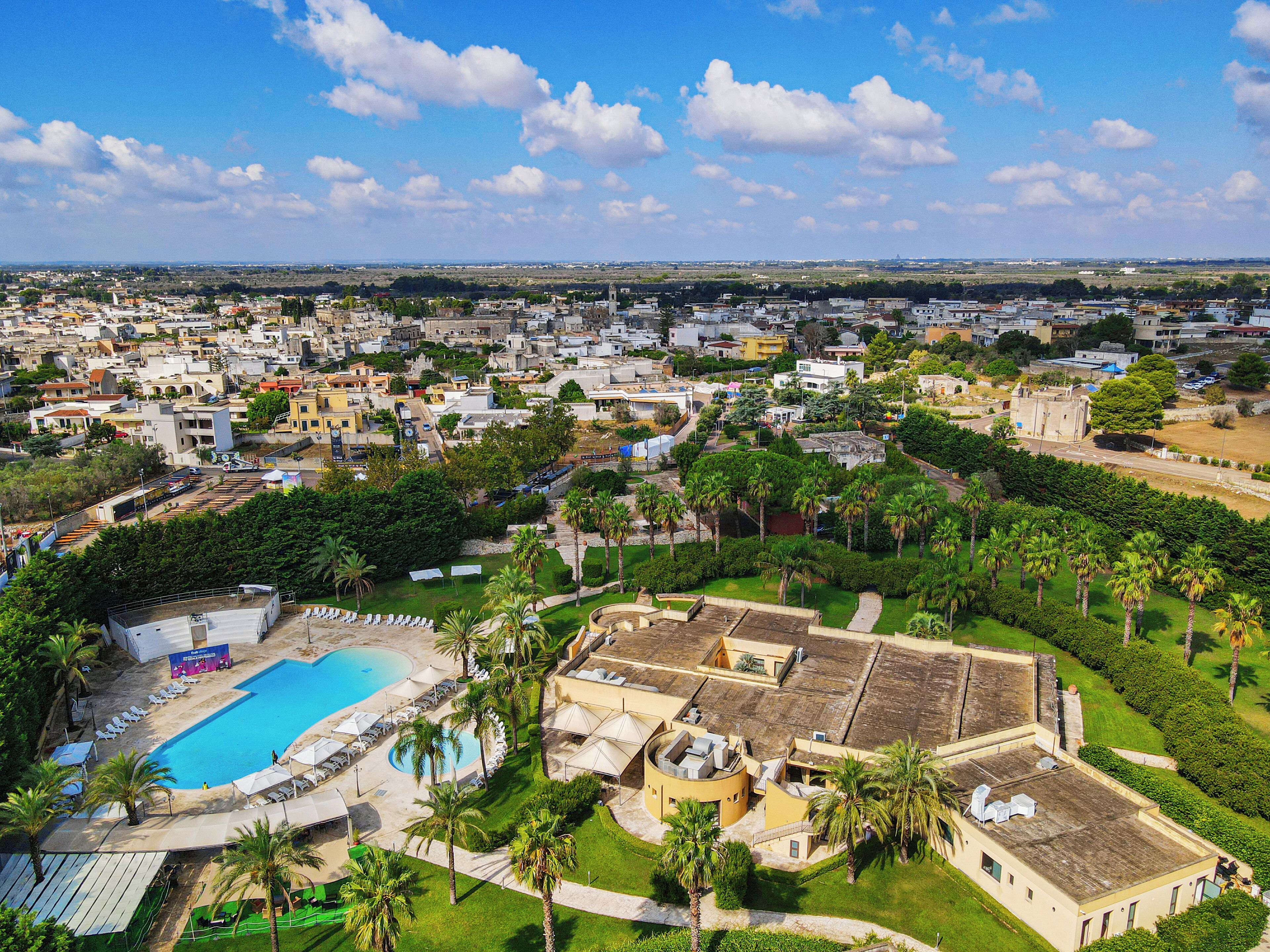 Blick von der Unterkunft