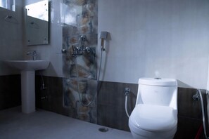 舒适双人房或双床房, 庭院景观