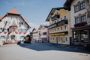 Façana frontal de l'allotjament