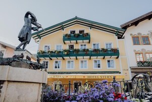 Fachada de la propiedad