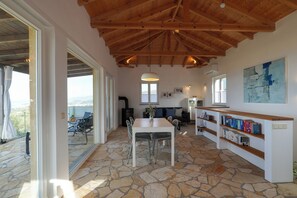 Interior - House Philia with Panoramic Sea View (Agios Dimitrios)