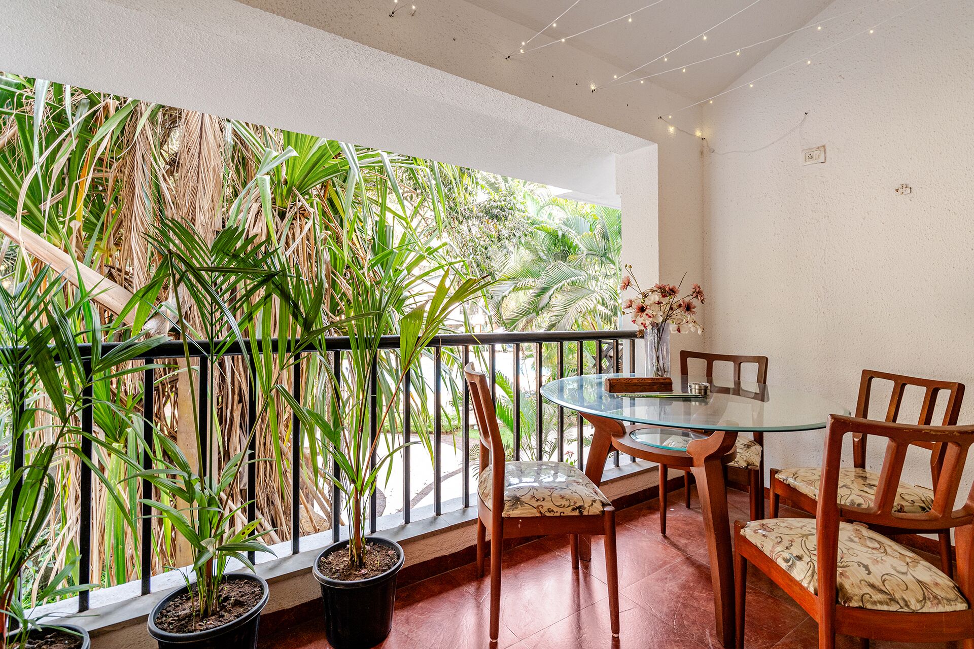 Apartment, 1 Bedroom, Kitchen, Courtyard View | Balcony view